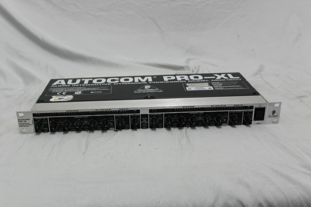 Behringer PROXL MDX1600 TwoChannel, 47 OFF