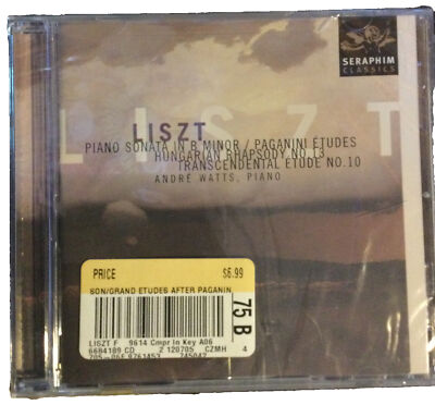 Liszt: Sonata In B Minor, Andre Watts - (Compact Disc) CD