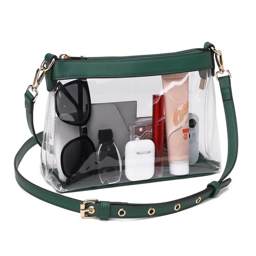 Clear Bag for Stadium Events,Clear Purses for Women,Stadium Approved Clear Bags - Bild 10 von 12