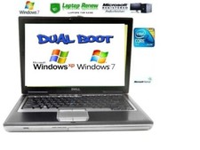 Dell Laptop Dual Boot Windows XP PRO/ 7 Pro 4GB, 480gb SSD,RS232 DB9 Serial Port