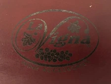 La Vigna Vtg Wine Opener & Accessories Set Wood Box