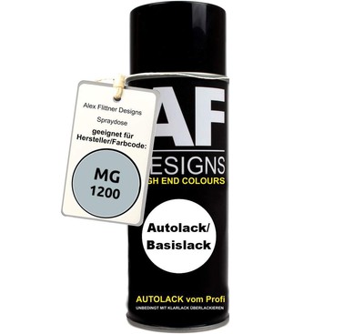 Für MG 1200 Quicksilver 2 Metallic Spraydose Basislack Sprühdose 400ml