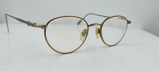 Vintage J.G. Hook Little Fish II Antique Bronze Oval Sunglasses FRAMES ONLY