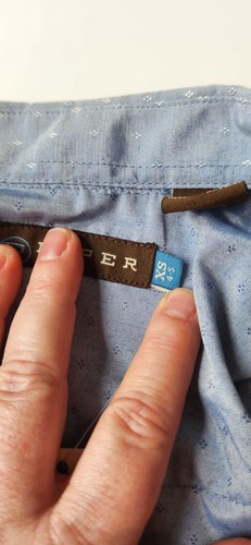 NEW Roper Western Shirt Boys XS 4/5 Long Sleeve Snap Collar Blue 1-30-145-275BU - Picture 3 of 6