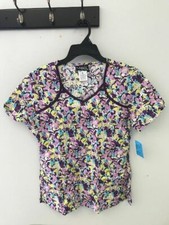 Cherokee Runway Women's Scrubs Top 3664 FRAB SIZE SMALL D3