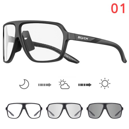 Photochromic Cycling Sunglasses Women Bike Glasses Men Sports Bicycle Goggles - Picture 13 of 18