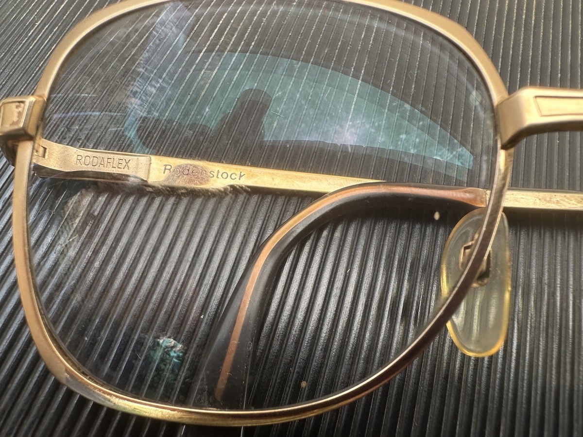 Rodenstock Rodaflex gold metal vintage glasses | eBay