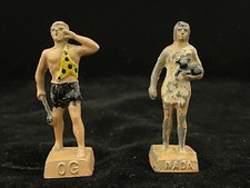 OG Son Of Fire and NADA Libbys Milk Lincoln Logs Diecast Figures 1935