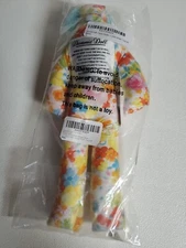 Dammit Doll Gag Gift Multi-Color Floral Blue Hair Stress Relief Voodoo NWT