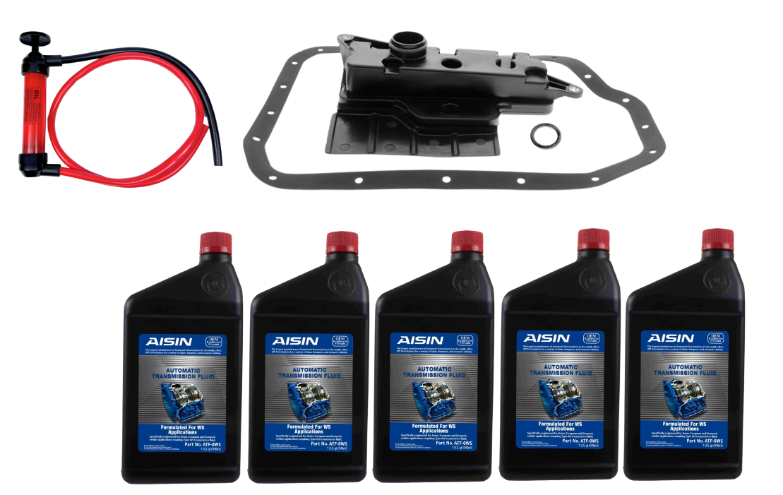 U660E Automatic Transmission Service Kit + 5L ATF Fluid for Toyota