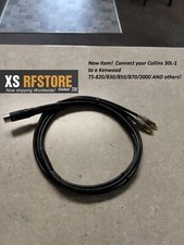 Cavo amplificatore lineare radioamatore Collins 30L-1 per Kenwood TS-830S/530S
