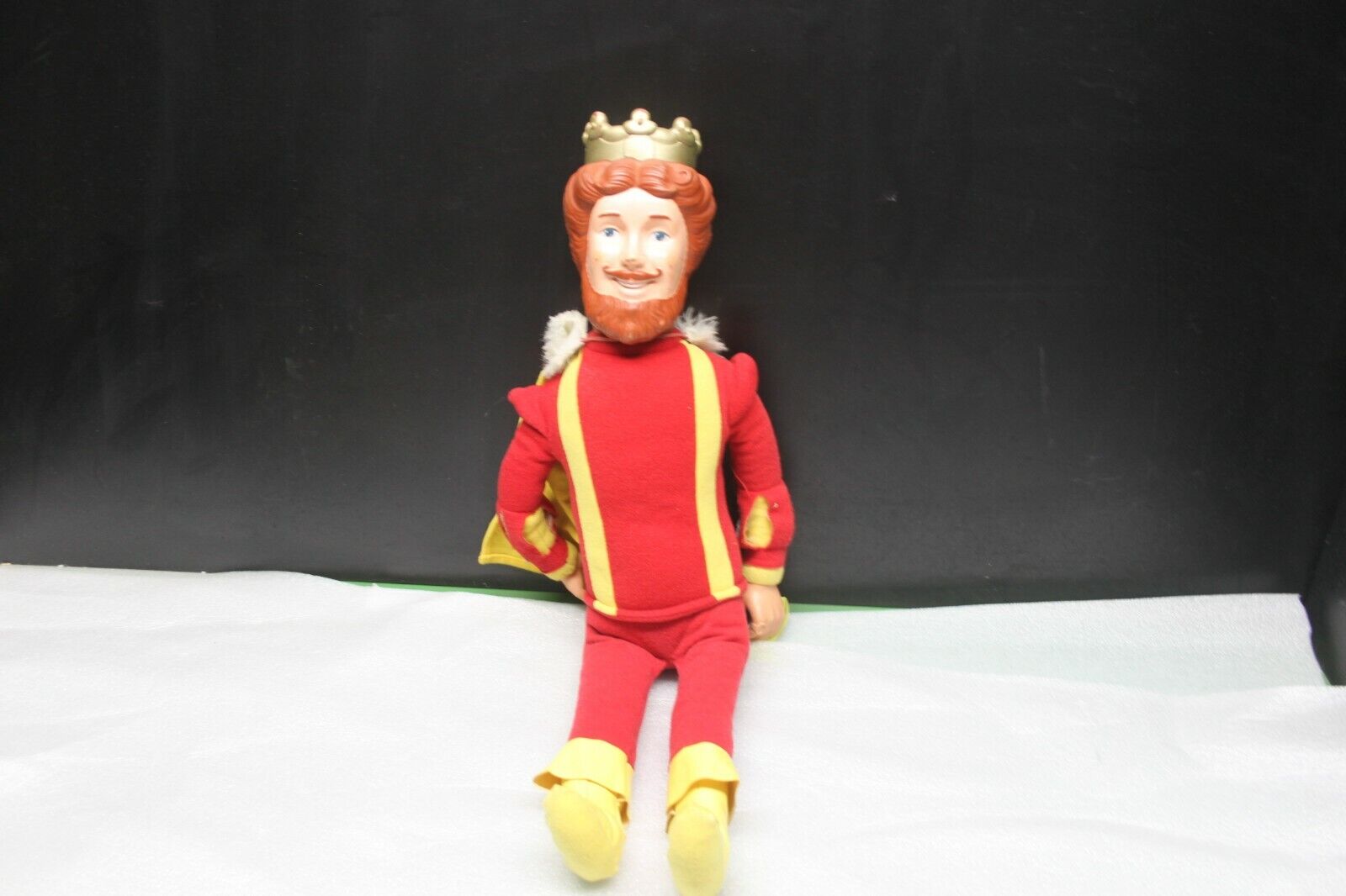 Vintage 1980 Knickerbocker The Magical Burger King Doll Plush 20” tall