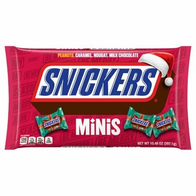 Шоколадный батончик Mars snickers minis 9x 180г 10109459 (4607065000073)