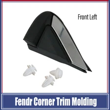 Left Driver Side Fender Corner Trim Molding For 2018-2024 GMC Terrain 84107336