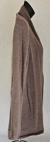 The Limited Womens Cardigan Sweater Shirt Top Blouse Size M Medium Brown Wool - 第 20/24 張圖片