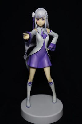 Emilia KD Colle Light Figure Re: Zero Kadokawa USED GREAT CONDITION