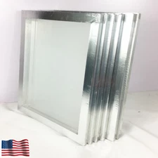6 pcs 20x24 Aluminum Frame Size with 120 White Mesh Silk Screen Printing Screen