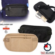 Waterproof Running Belt Bum Bag Travel Waist Bags Money Zip Pouch Sports Wallet