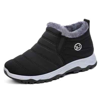 Winter Warm Fur Men's Snow Boots Ankle Boots Comfortable Non-slip Sneakers
