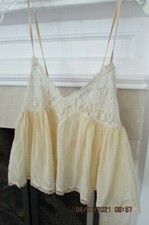 Free People intimately Light Peach Camisole Sz S Retail 48.00