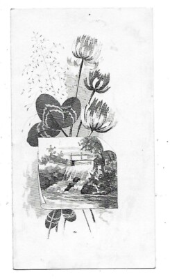 VICTORIAN TRADE CARD - N. S. GILBERT & SONS, FURNITURE & CARPETS, NORWICH, CONN.
