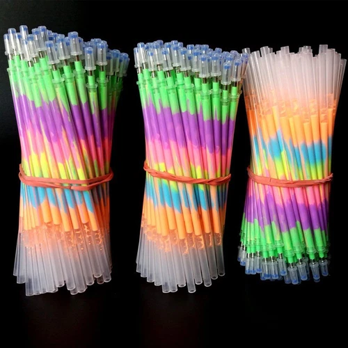 10Pcs hot graffiti gli studenti evidenziatori neon bis rainbow penna biro