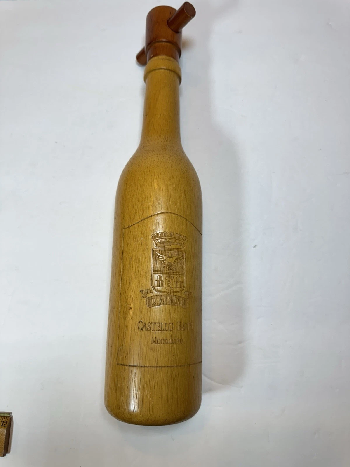 Castello Banfi pepper grinder Wooden Pepper Grinder Wine Bottle Shape