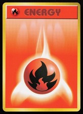 Fire Energy Base Set Japanese POKEMON NM 1996