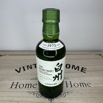 Suntory Hakushu Single Malt Japanese Whisky 180ml 43% Mini Bottle