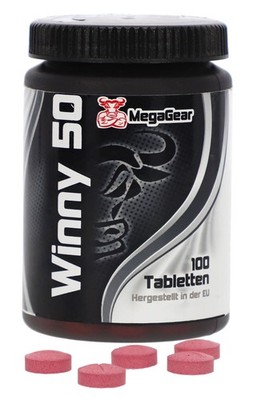 (997,50 EUR/kg) Mega Gear Winny 50 (100 Tabletten)
