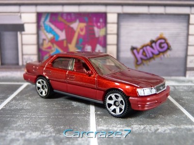 2025 Matchbox Japan Cruisers II Burgundy '94 Lexus LS 400 Loose - D1