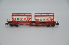 Märklin H0 47452 Taschenwagen Container Hoyer, OVP