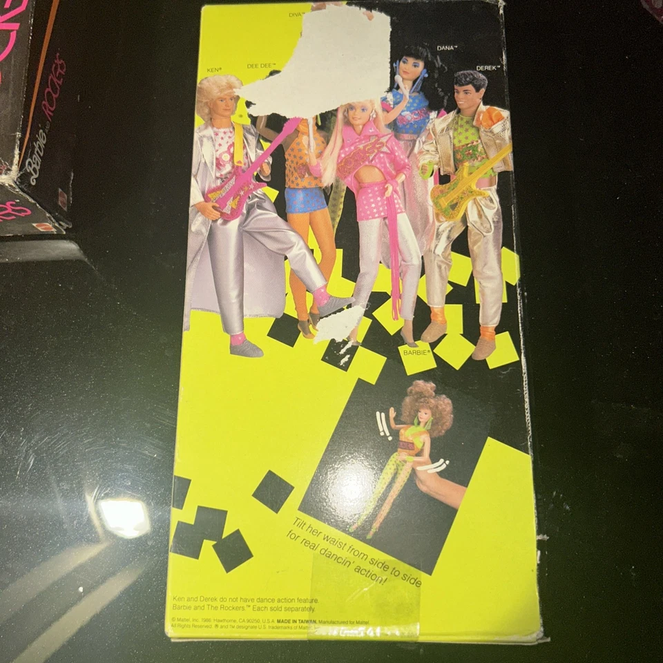 LOTE RARO DE 3 Barbie and the Rockers, Dana, Barbie e Diva - Imagem 4 de 4