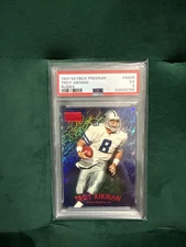 1997 SKYBOX PREM RUBIES #88SR TROY AIKMAN 11/50 PSA 5 SUPER RARE 📈