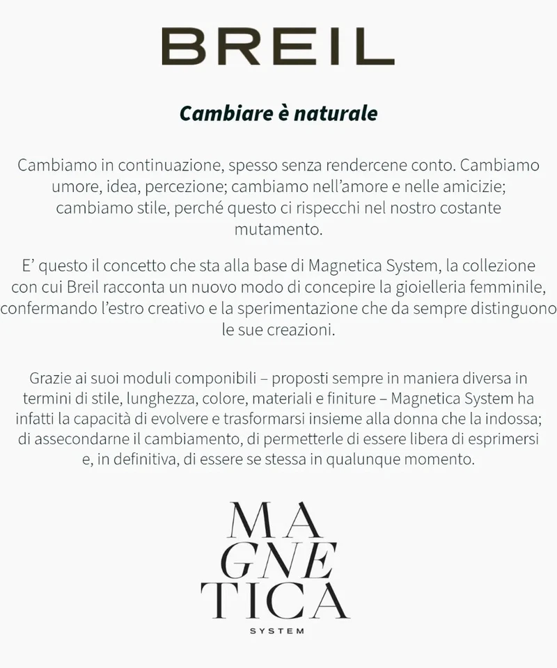 Pulsera Magnética System Pequeño Glacier Breil Mujer - Imagen 3 de 4