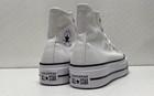 Converse White Solid High Top Sneaker Women 7.5 — photo 4