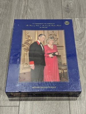 Royal Wedding Puzzle King Charles Camilla Parker Bowles 500 Teile 2005 Neu