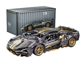Auto Technic 1:14 1259 Pieces - Premium Black Gold Construction Supercar
