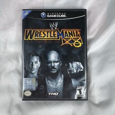 WWE WrestleMania X8 (Nintendo GameCube, 2004) CIB COMPLETE & WORKS