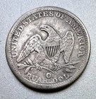 New Listing1854 O Seated Liberty Quarter Silver