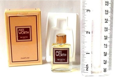 WORTH MISS WORTH PARFUM 5ml Box Collectible SMALL MINI SIZE For Women