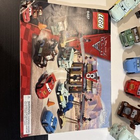 LEGO Cars: Flo's V8 Cafe (8487) 100% complete with instructions  No Box *READ*