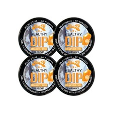 Teaza Energy Pouches Tobacco-Free Nicotine-Free Dip Smokeless Alternative 4-Pack