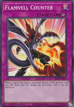 YuGiOh Flamvell Counter SR14-EN034 Common Englisch Neu unl.