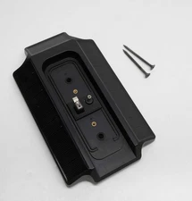 Wasserstein Solar Charger and Mount for Blink Video Doorbell (Black)