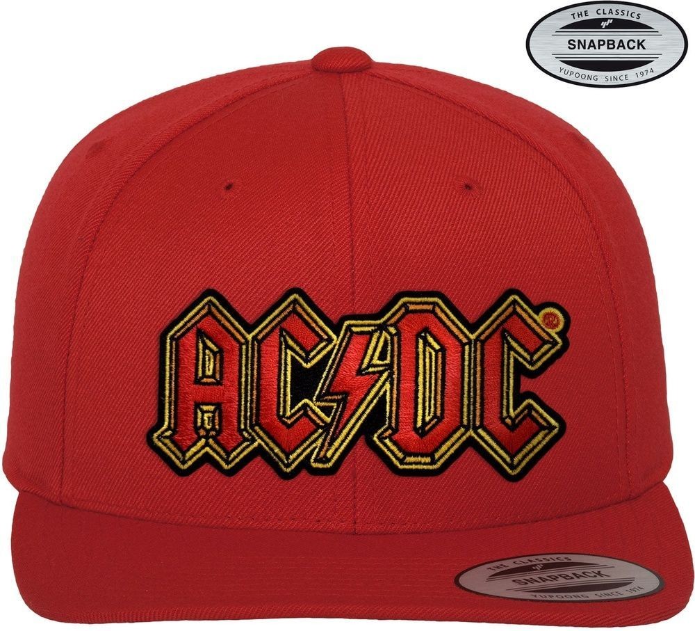 ACDC Logo Snapback Cap PS-91-ACDC9901-CB24 8190₽