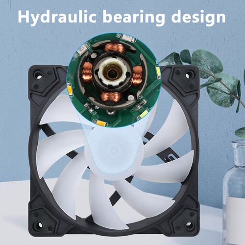 12 cm 9 Blades computerventilat - Afbeelding 5 van 14