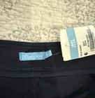 NWT J.McLaughlin Celia Stretch Cotton 9" Chino Shorts navy Blue size 6 — photo 3