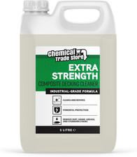 Composite Decking Cleaner - Plastic UPVC Deck Algae and Mould Remover - Removes