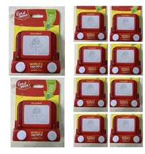 Lot of 10 Etch A Sketch Pocket Size Mini Kids Art Drawing Toy - NEW